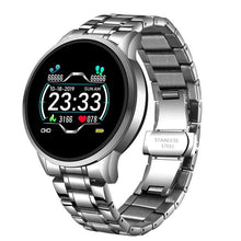 Load image into Gallery viewer, New Smart Watch For Men With IP67 Waterproof Protecion and Heart Rate Fitness Tracker Pedometer For Android and IOS sistems Steel Band Sports Men Smart Watch