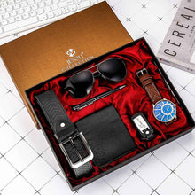 Load image into Gallery viewer, Mens Gift Set: Elegant Watch, Belt, and Wallet for Him - Perfect Men's Gift Set