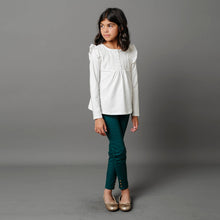 Load image into Gallery viewer, Button Cuff Ponte Pant - Baby