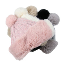 Load image into Gallery viewer, Women’s Winter Princess Mongolian Hat – Warm Plush Fur Fashion Hat