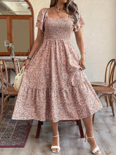 Load image into Gallery viewer, Plus Size Backless Midi Dress – Elegant Pleated Summer Party Dress