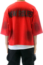 Load image into Gallery viewer, SYNTH French Terry 3/4 Sleeve Crop Top Tee