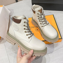 Load image into Gallery viewer, Women’s Genuine Leather Martin Boots