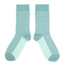Load image into Gallery viewer, Teal Feather Optics Women's Dress Socks - Statement Sockwear