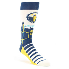 Load image into Gallery viewer, Beer City Socks - Men's Novelty Dress Socks