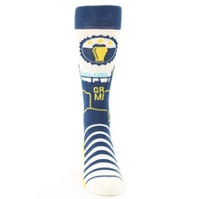 Load image into Gallery viewer, Beer City Socks - Men's Novelty Dress Socks