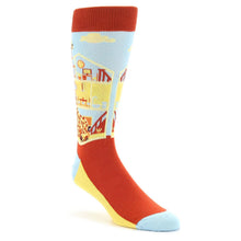Load image into Gallery viewer, Giraffters Giraffe Socks - Men's Novelty Dress Socks