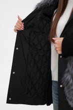 Load image into Gallery viewer, Genuine Silver Fox Down Fill Coat