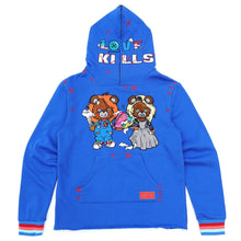 Load image into Gallery viewer, F5738 Love Kills Hoodie - Royal