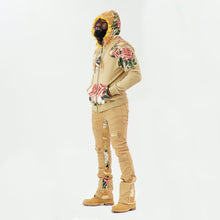 Load image into Gallery viewer, F1915 Angel Tapestry Jeans - Khaki