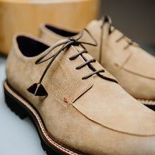 Load image into Gallery viewer, 26-224-OAK CAMPO Sueded Goatskin Lace Up with Wax Finish, Oak
