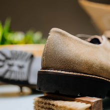 Load image into Gallery viewer, 26-224-OAK CAMPO Sueded Goatskin Lace Up with Wax Finish, Oak