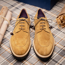 Load image into Gallery viewer, 26-220-TOB CAMPO Sueded Goatskin Lace Up, Tobacco