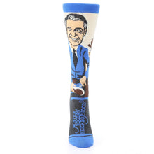 Load image into Gallery viewer, Mister Rogers Socks - Blue Women's Dress Socks