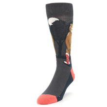 Load image into Gallery viewer, Bear Naked Socks - Men's Novelty Dress Socks