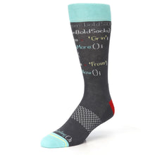 Load image into Gallery viewer, Programming Code Socks - Men's Premium Dress Socks