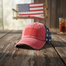 Load image into Gallery viewer, Women's Ripped Embroidered Baseball Cap – Breathable Dome Top Polyester Hat