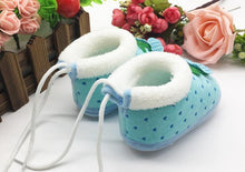 Load image into Gallery viewer, Unisex Winter Warm Baby Shoes 0-1 Year Old Anti-Slip Soft Bottom Toddler Children's Shoe
