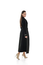 Load image into Gallery viewer, Aria Cashmere Blend Coat in Black