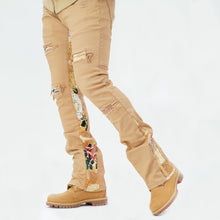 Load image into Gallery viewer, F1915 Angel Tapestry Jeans - Khaki