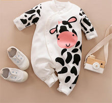Load image into Gallery viewer, Luxury Modern Baby Boy Infant Rompers Baby Clothes Kids With Bow Modern Baby Costume Suit