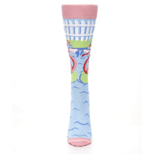 Load image into Gallery viewer, Flamingle Flamingo Socks - USA Made - Women's Novelty Socks