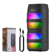 Load image into Gallery viewer, Ultimate Sound 3000W Portable Bluetooth Speaker with Dazzling LED Lights for Epic Parties