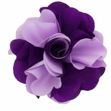 Load image into Gallery viewer, Vittorio Vico Mens Formal Two-Tone Flower Lapel Pin: Flower Pin Suit Accessories Pins for Suit or Tuxedo
