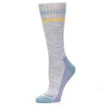 Load image into Gallery viewer, Letterman Crew Light Denim Merino Wool Socks - Women's Lifestyle Socks