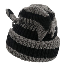 Load image into Gallery viewer, Women’s Thickened Acrylic Knitted Hat with Devil Ears | Cozy Beanie
