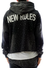 Load image into Gallery viewer, ZICORN French Terry Long Sleeve Crop Top Pullover Hoodie only