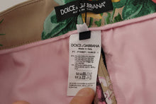 Load image into Gallery viewer, Dolce & Gabbana Beige Floral Dress Formal High Waist Pants