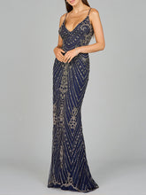 Load image into Gallery viewer, Spaghetti Strap Beaded Dress