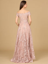 Load image into Gallery viewer, Off Shoulder A-Line Gown