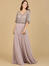 Load image into Gallery viewer, Chiffon A-line Long Gown