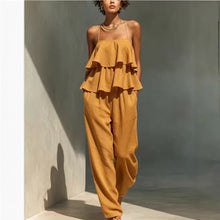 Load image into Gallery viewer, Women's Sleeveless Camisole Top & Casual Pants Set