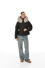 Load image into Gallery viewer, Genuine Polar Fox Fur Down Fill Jacket