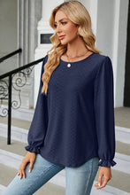Load image into Gallery viewer, 🌸 Round Neck Flounce Sleeve T-Shirt