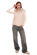 Load image into Gallery viewer, Quilted Vest in Ivory