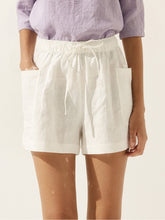 Load image into Gallery viewer, 100% Linen Utility Side Pocket Short WYNNIE