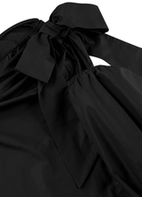 Load image into Gallery viewer, Amuri One Shoulder Black Premium Poplin Blouse