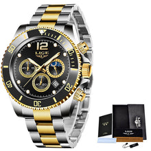 Load image into Gallery viewer, Multifunctional Mens Business Watch Luxury Military Quartz Stainless Steel Round Analog Wrist Watch For Men