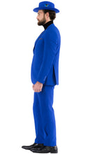 Load image into Gallery viewer, PAUL LORENZO MENS ROYAL BLUE SLIM FIT 2 PIECE SUIT