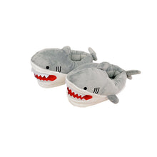 Load image into Gallery viewer, Warm Shark Womens Home Slippers Fashion Plush Winter Funny Elegant Women Slippers Cute Cartoon Shark Indoor Warm Home Cotton Slippers