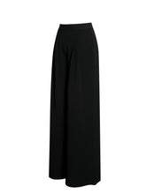 Load image into Gallery viewer, Aleeza Black Wide Leg Suit Pants