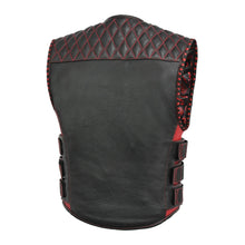 Load image into Gallery viewer, Tactical Emerald Men’s Motorcycle Leather Vest