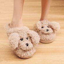 Load image into Gallery viewer, Couples Winter Pack Heel Cotton Shoes Women's Mens Slipper Winter Shoes New Fashion Casual Fur Plush Slides Winter Slippers For Women House Slippers Fluffy Soft Comfy Fuzzy Slippers Faux Fur Plush Anti-Skid Slippers