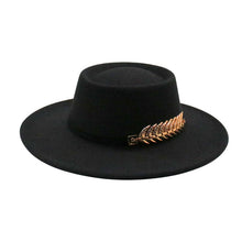 Load image into Gallery viewer, Autumn Winter Women Men Vintage Fedora Women's Foldable Short Brim Floppy Hat Gentleman Elegant Warm Hats Lady Party Luxury Caps Classic Summer Beach Sun Hat