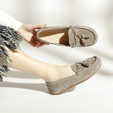 Load image into Gallery viewer, Soft-Bottom Non-Slip Slip-On Loafer Flats — Women’s Easy Comfort Shoes