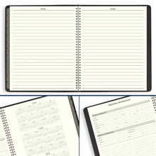 Load image into Gallery viewer, AT-A-GLANCE 2025 Recycled Monthly Planner – Black, Large 9" x 11"